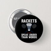 Shuttle Badminton Player 4 Button (Vorne & Hinten)