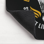 Shuttle Badminton Player Mousepad (Ecke)