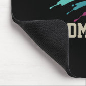 Shuttle Badminton Player Sporttrainer Team Mousepad (Ecke)