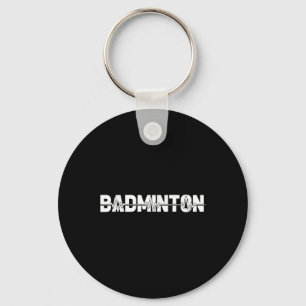 Shuttle Badminton - Schläger Court Spieler Ekg Her Schlüsselanhänger