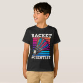 Shuttle Badminton Scientist T-Shirt (Vorne ganz)