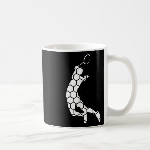 Shuttle Badminton Squash Badminton Player Kaffeetasse