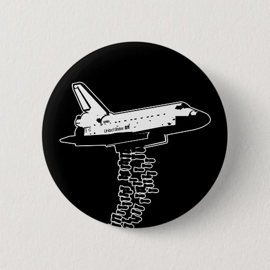 Shuttle-Bomber Button (Vorderseite)