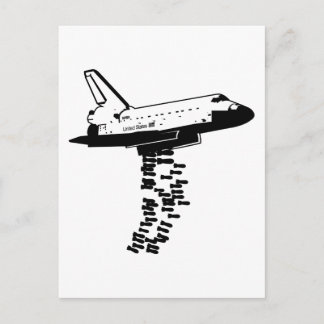 Shuttle Bomber Postkarte