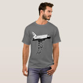 Shuttle-Bomber T-Shirt (Vorne ganz)