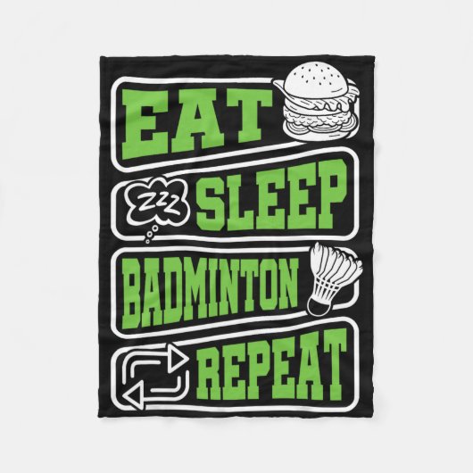 Shuttle Club Outfit für die Players Coaches Fans B Fleecedecke (Vorderseite)