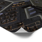 Shuttle Cockpit Poster (Ecke)