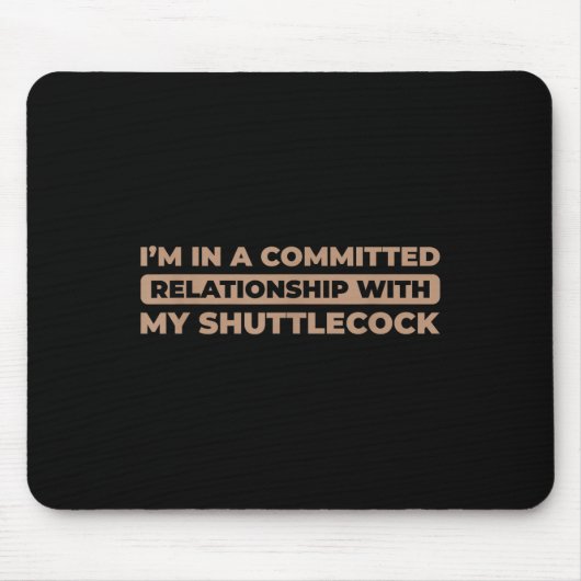 Shuttle Court - Racket Racquet Team Player Badmint Mousepad (Vorne)