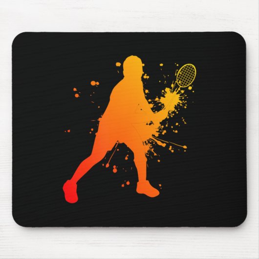 Shuttle Damen Badminton Spieler Herren Squash Mousepad (Vorne)