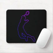 Shuttle Damen Herren Squash Badminton Mousepad (Mit Mouse)
