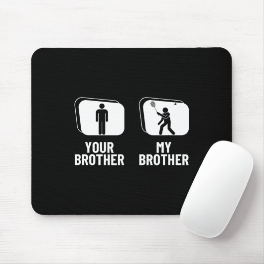 Shuttle deinen Bruder, mein Bruder Schwester Funny Mousepad (Mit Mouse)