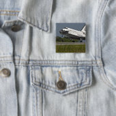 Shuttle Endeavor landet Kennedy Space Center Button (Beispiel)