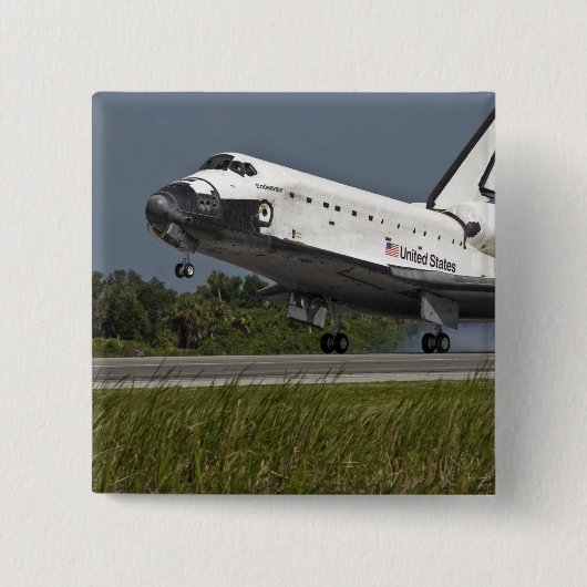 Shuttle Endeavor landet Kennedy Space Center Button (Vorderseite)