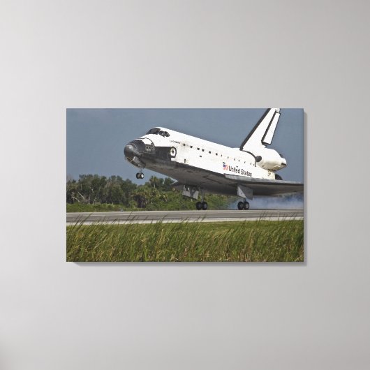 Shuttle Endeavor landet Kennedy Space Center Leinwanddruck (Vorderseite)