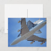 Shuttle Endeavor Postkarte (Vorne/Hinten)