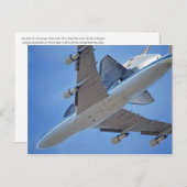 Shuttle Endeavor Postkarte (Vorne/Hinten)