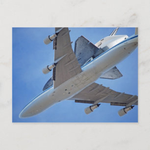 Shuttle Endeavor Postkarte