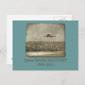 Shuttle-Entdeckungsreise Postkarte (Vorne/Hinten)
