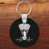 Shuttle Heartbeat Badminton Schlüsselanhänger (Vorderseite)