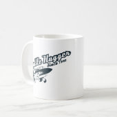 Shuttle Hugger Doppellogo-Tasse Kaffeetasse (Vorderseite Links)