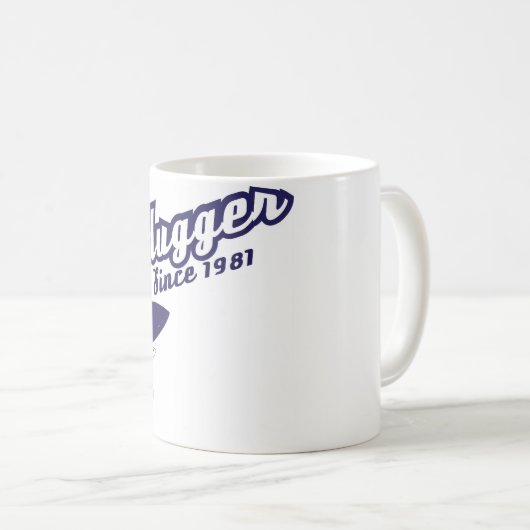 Shuttle Hugger seit 1981 Kaffee-Tasse Kaffeetasse (VorderseiteRechts)