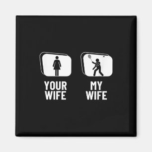 Shuttle Ihre Ehefrau Meine Ehefrau Husband Funny B Magnet