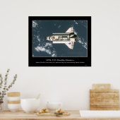 Shuttle-iss002e9749 Poster (Küche)