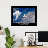 Shuttle-iss005e21472 Poster (Heimbüro)