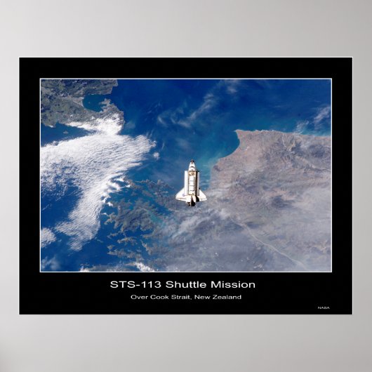 Shuttle-iss005e21472 Poster (Vorne)