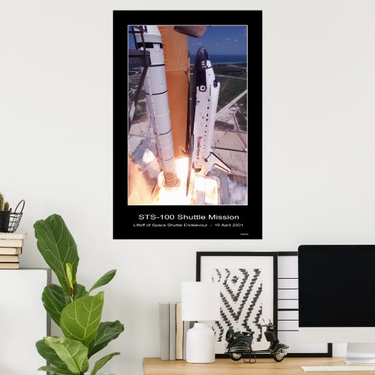 Shuttle-ksc-01pp-0832 Poster (Heimbüro)