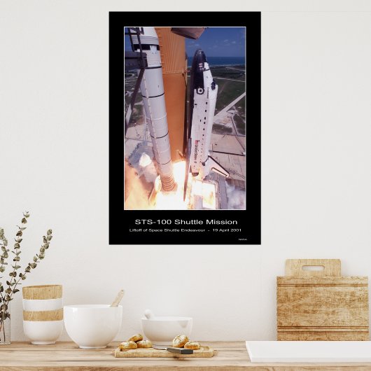 Shuttle-ksc-01pp-0832 Poster (Küche)