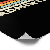 Shuttle Life mit Badminton Racket für Poster (Ecke)