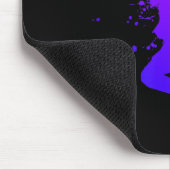 Shuttle Mens Squash Badminton Player Badminton Mousepad (Ecke)