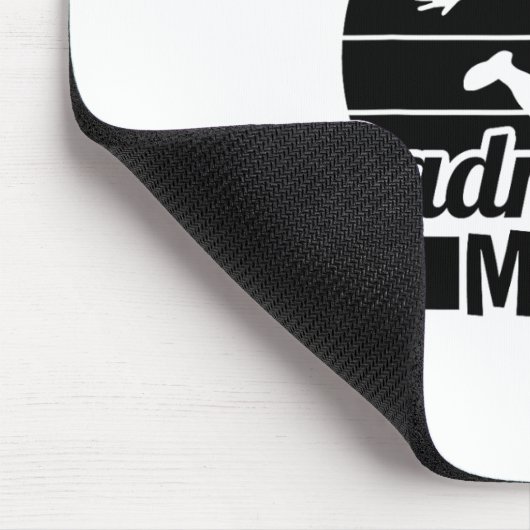 Shuttle Player Court - Team Racket Just A Badminto Mousepad (Ecke)