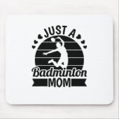 Shuttle Player Court - Team Racket Just A Badminto Mousepad (Vorne)