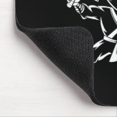 Shuttle Racquet Racket - Team Player Dminton Ninja Mousepad (Ecke)