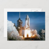 "Shuttle Shuttle" Postkarte (Vorne/Hinten)