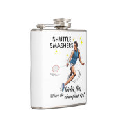Shuttle Smashing: Wo die Birdie fliegt und champ Flachmann (Rechts)