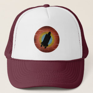 SHUTTLE SPACE VINTAGE TRUCKER-MÜTZE TRUCKERKAPPE