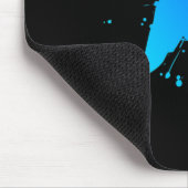 Shuttle Squash Dminton Player Mousepad (Ecke)