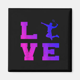 Shuttle Squash Womens Badminton Mens Magnet