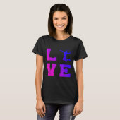 Shuttle Squash Womens Badminton Mens T-Shirt (Vorne ganz)