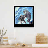 Shuttle-sts103_701_047 Poster (Küche)