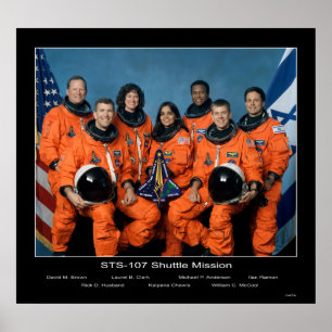 Shuttle-sts107-s-002 Poster