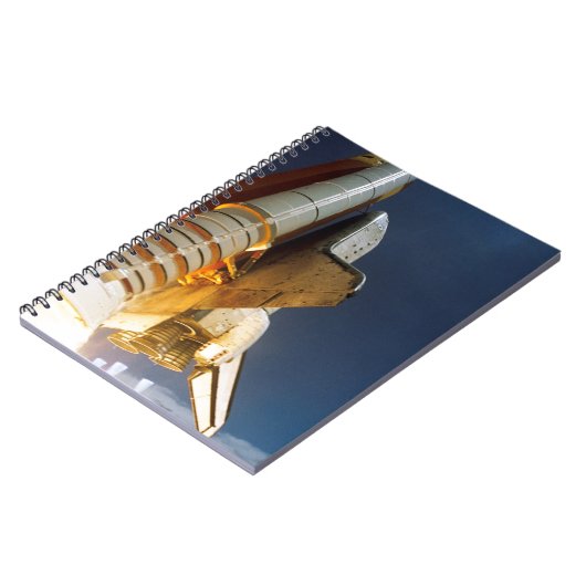 Shuttle take off notizblock (Linke Seite)