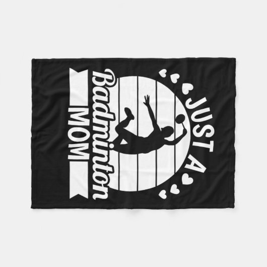 Shuttle Team Player Court - Racquet just a Dminton Fleecedecke (Vorderseite (Horizontal))