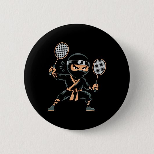 Shuttle Team Racket - Court Racquet Dminton Ninja Button (Vorderseite)