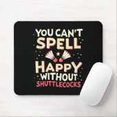 Shuttle Team Racquet Racket - Spielergericht Dmint Mousepad (Mit Mouse)