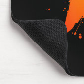 Shuttle Womens Badminton Player Mens Squash  Mousepad (Ecke)