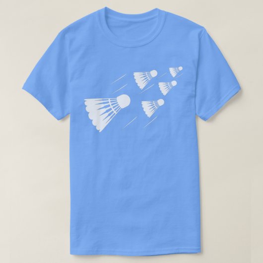 Shuttlecock Badminton Player 1 T-Shirt (Design vorne)